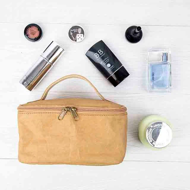 Washable Beauty Cosmetic Logo Bag Personalise For Cosmetic Premium Use